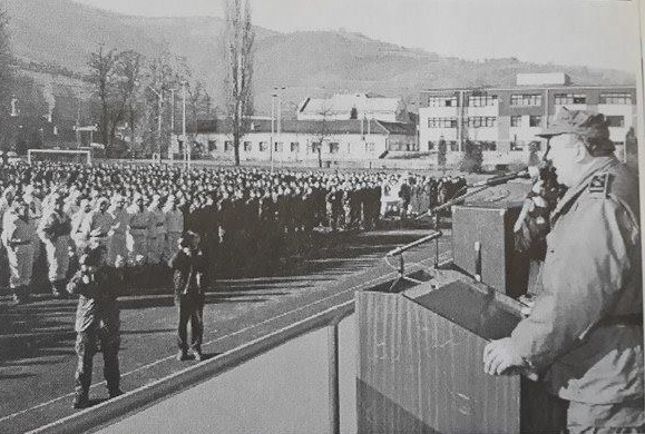 Smotra 7. korpusa u Travniku